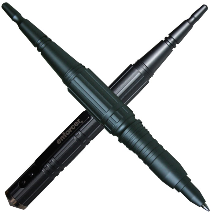 Enforcer Tactical Pen I titan, Kugelschreiber mit schraubbarer Kappe